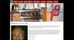 Desktop Screenshot of info.tngconstruction.com